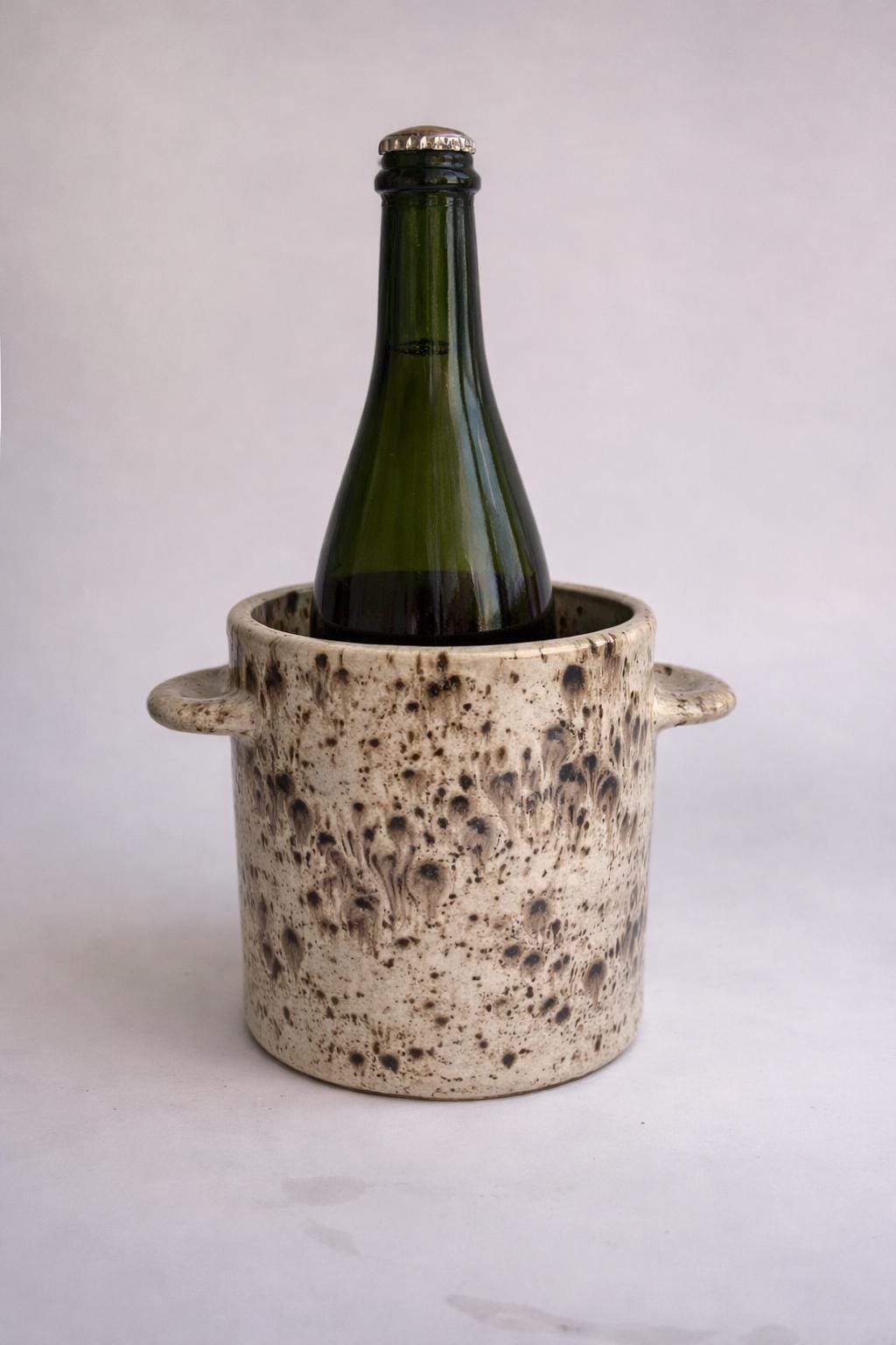 Speckled Stoneware Wine Cooler